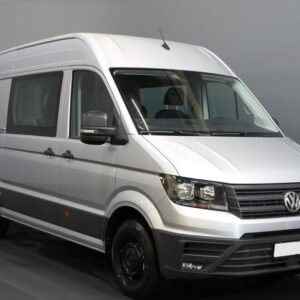 Volkswagen Crafter Bestelbus 2.0 TDI 180 ch Aut. L3H3 DC Cabine Double/ 7 pers./ Siège confort/ Carplay/ Caméra/ Cruise/ Revêtement intérieur/ Attelage/ Portes 270°