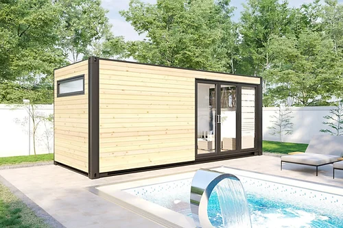 Conteneur maritime Sauna Cabin V7